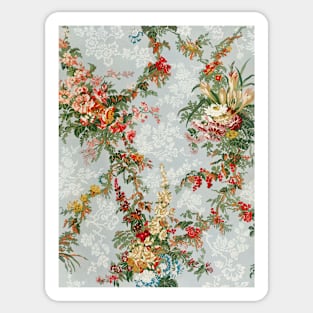 floral antique vintage pattern Sticker